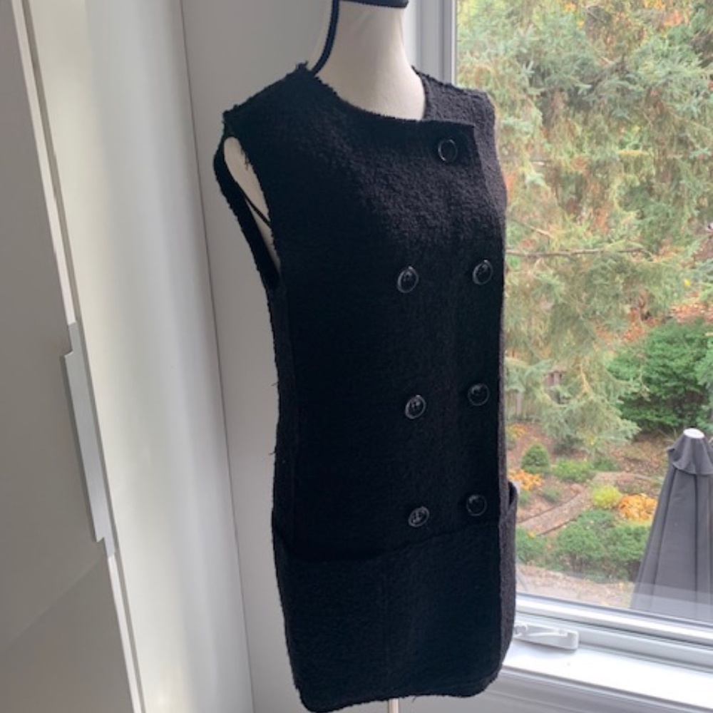 Zara vest mini dress NEW medium